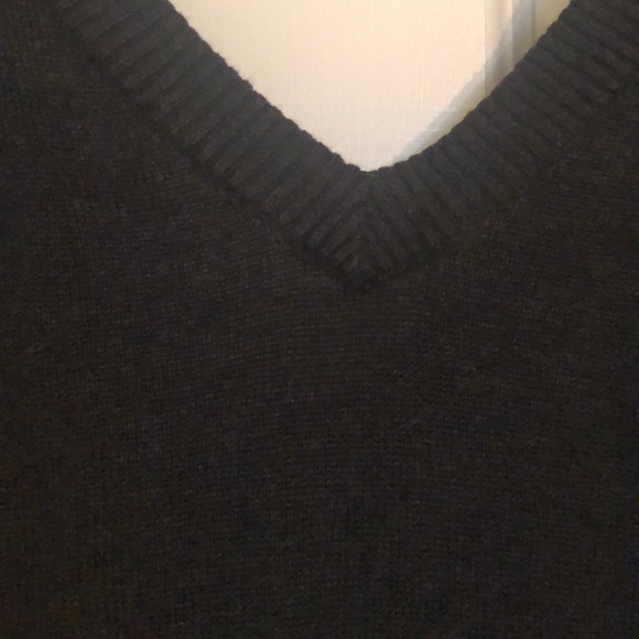 Vintage Lululemon Charcoal V Neck Sweater - Picture 2 of 8